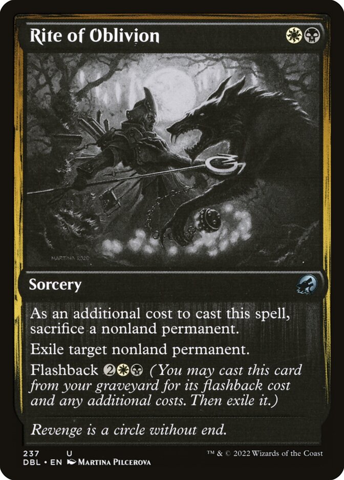 Rite of Oblivion (237) - Innistrad: Double Feature (DBL)