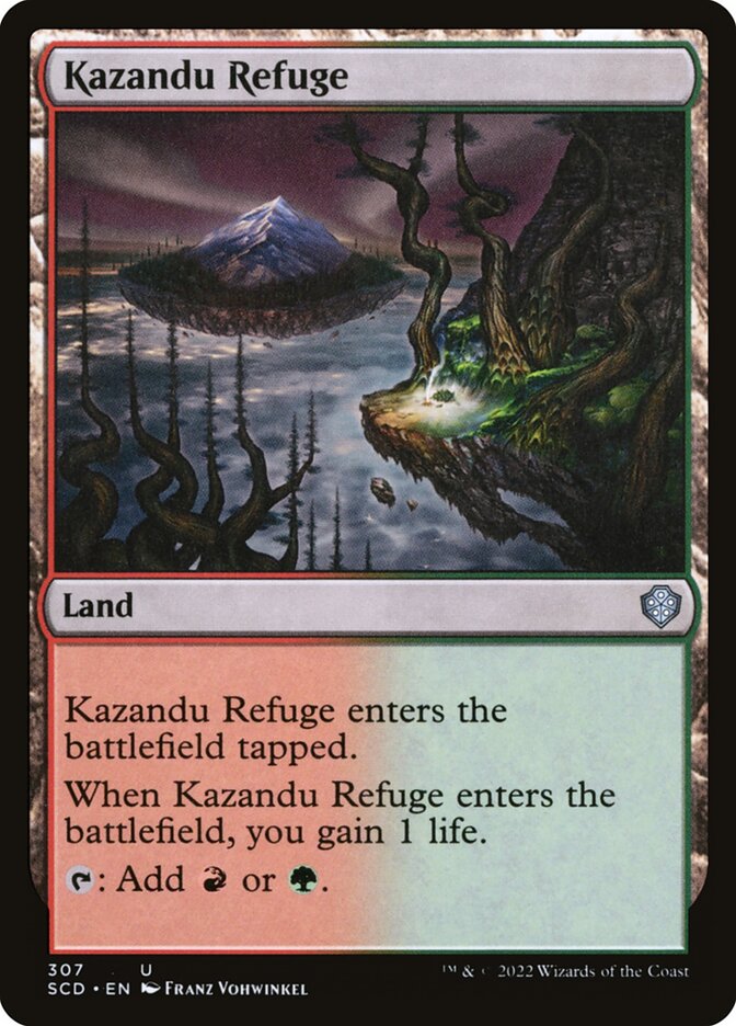 Kazandu Refuge (307) - Starter Commander Decks (SCD)