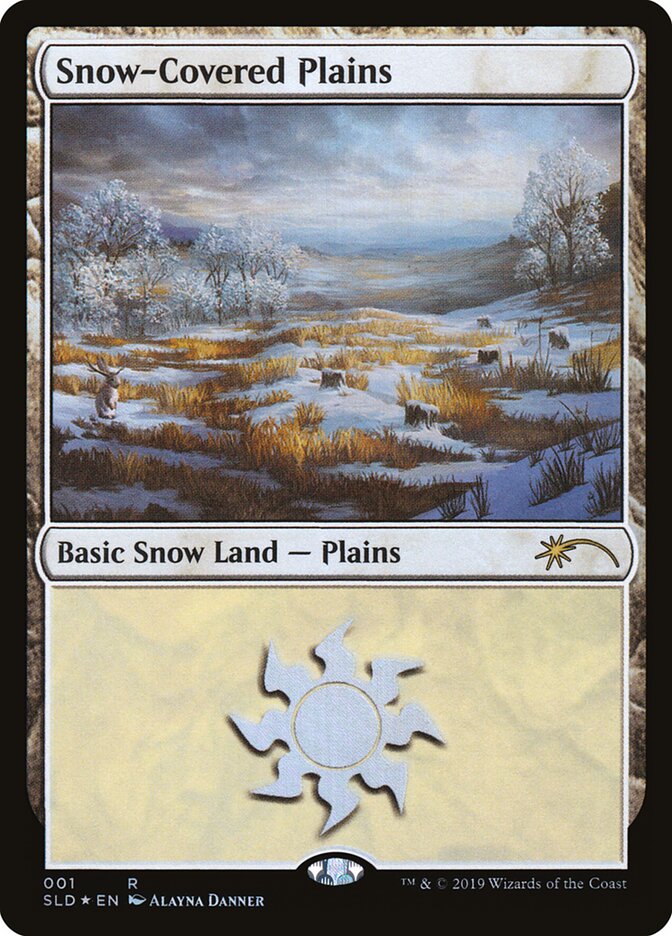 Snow-Covered Plains (1) - Secret Lair Drop (SLD)