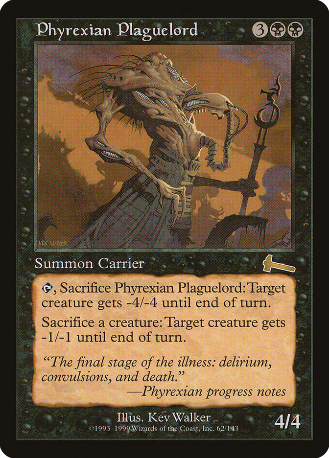 Phyrexian Plaguelord (62) - Urza's Legacy (ULG)