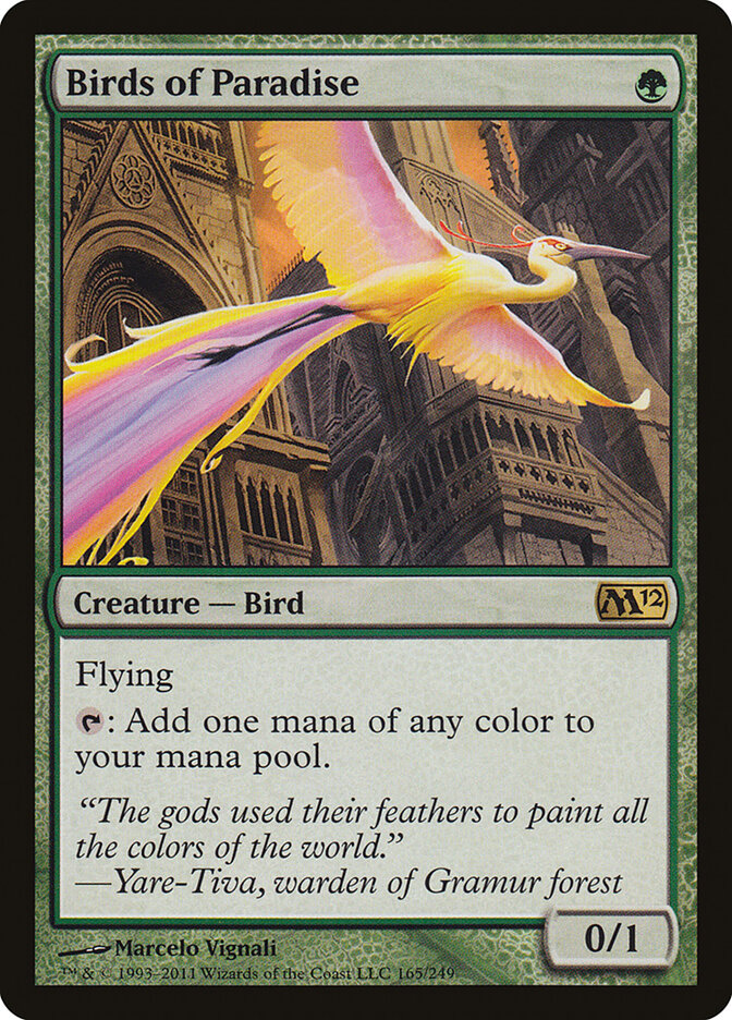 Birds of Paradise (165) - Magic 2012 (M12)