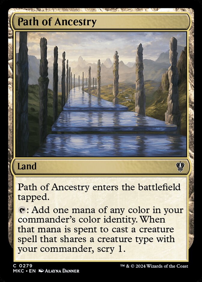 Path of Ancestry (279) - Murders at Karlov Manor Commander (MKC)