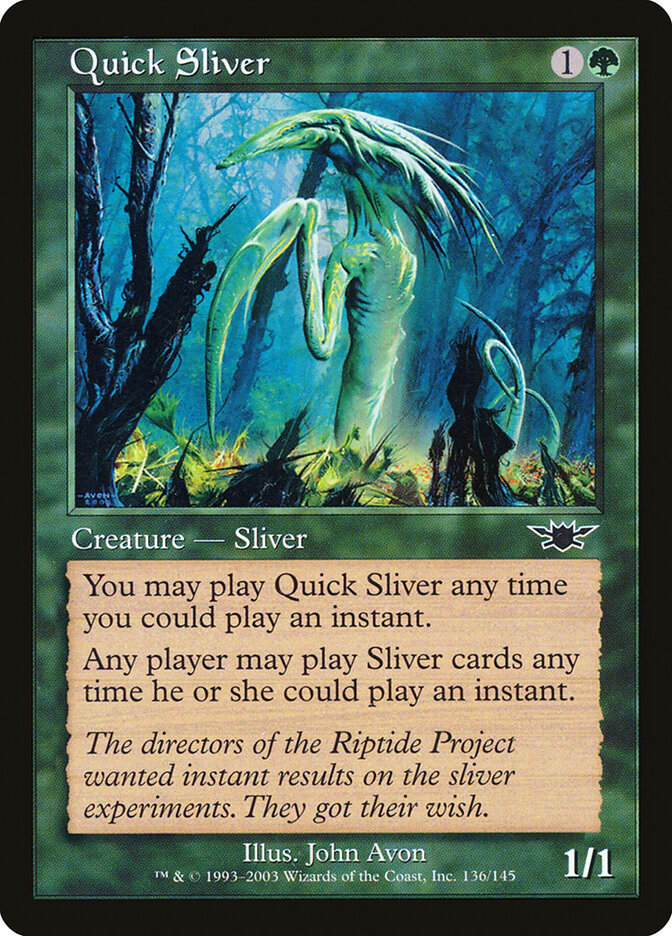 Quick Sliver (136) - Legions (LGN)