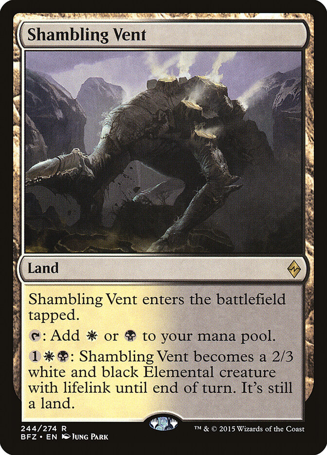 Shambling Vent (244) - Battle for Zendikar (BFZ)