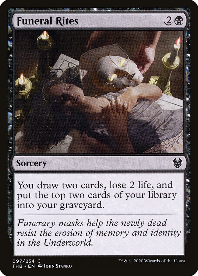 Funeral Rites (97) - Theros Beyond Death (THB)