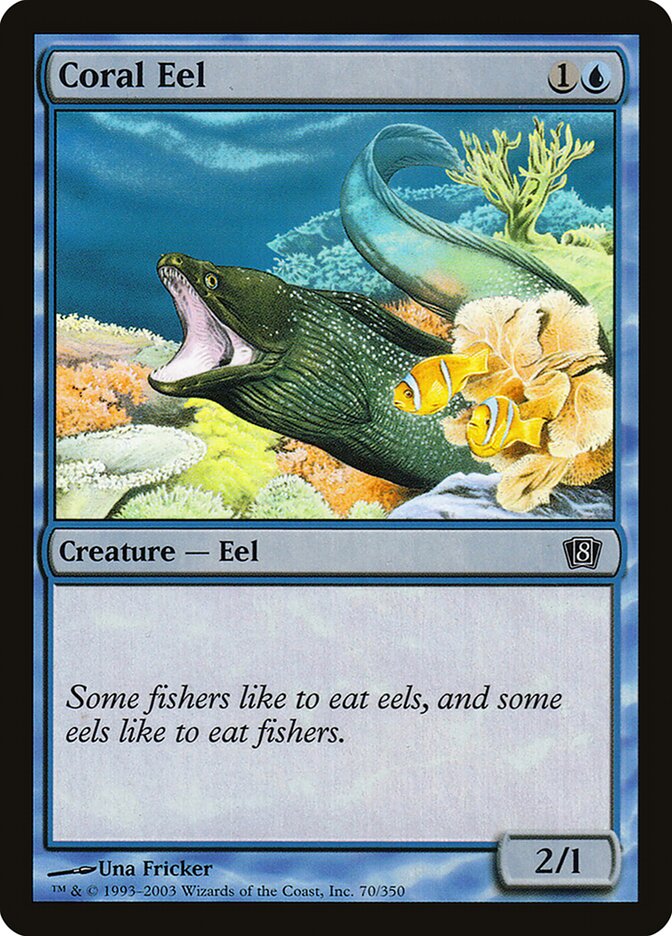 Coral Eel (70) - Eighth Edition (8ED)