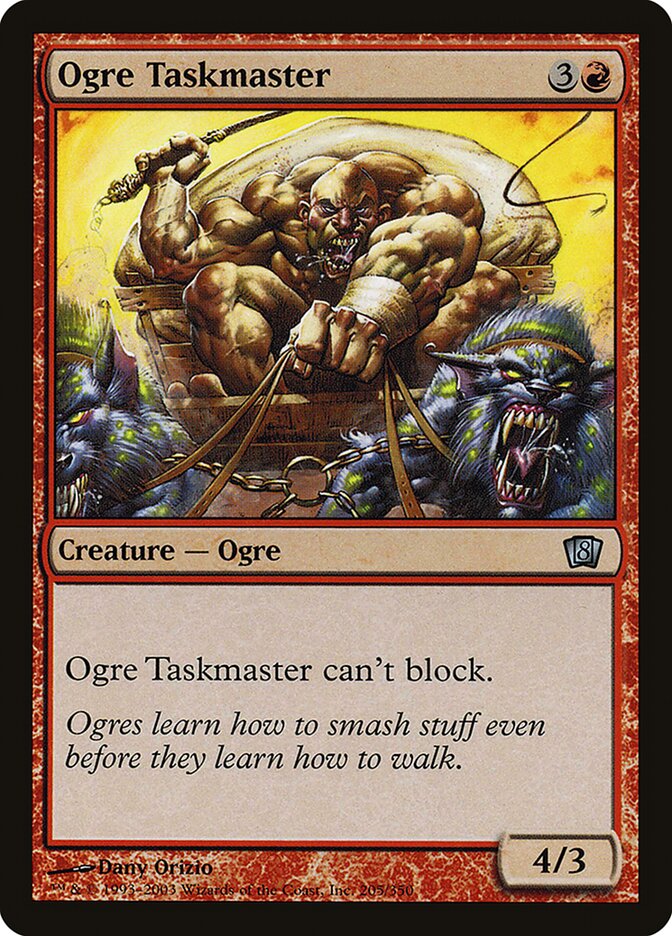 Ogre Taskmaster (205) - Eighth Edition (8ED)