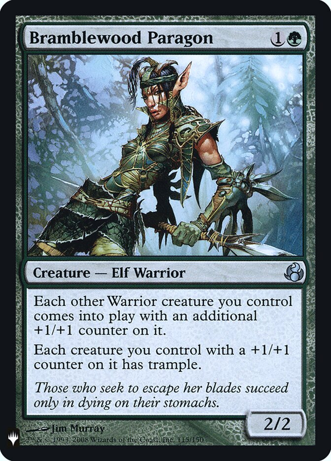 Bramblewood Paragon (MOR-115) - The List (PLST)