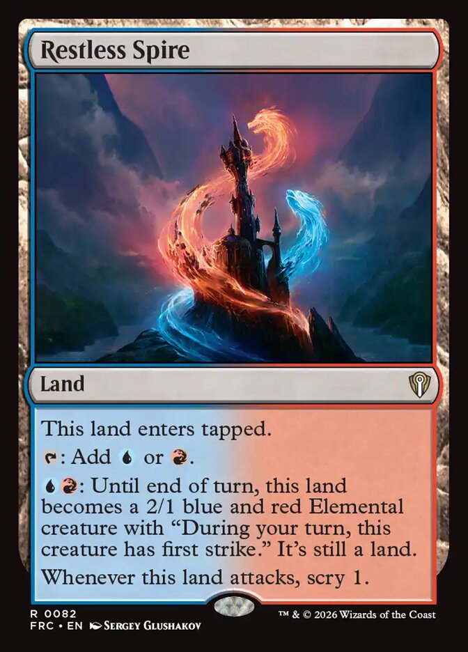 Restless Spire (82) - Reality Fracture Commander (FRC)