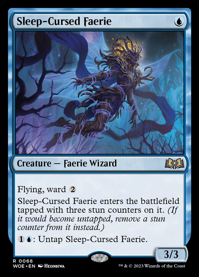 Sleep-Cursed Faerie (66) - Wilds of Eldraine (WOE)