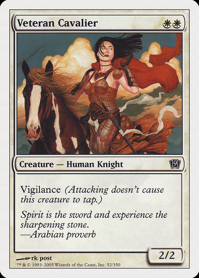 Veteran Cavalier (52) - Ninth Edition (9ED)