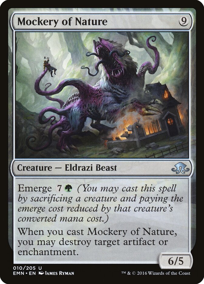 Mockery of Nature (10) - Eldritch Moon (EMN)