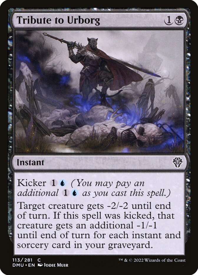 Tribute to Urborg (113) - Dominaria United (DMU)