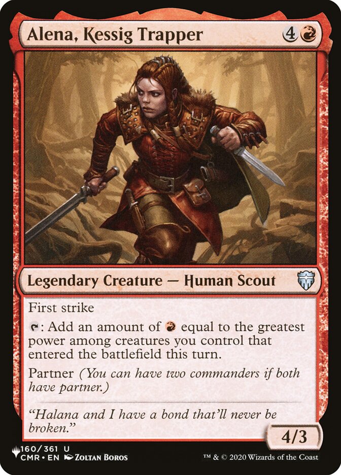 Alena, Kessig Trapper (CMR-160) - The List (PLST)