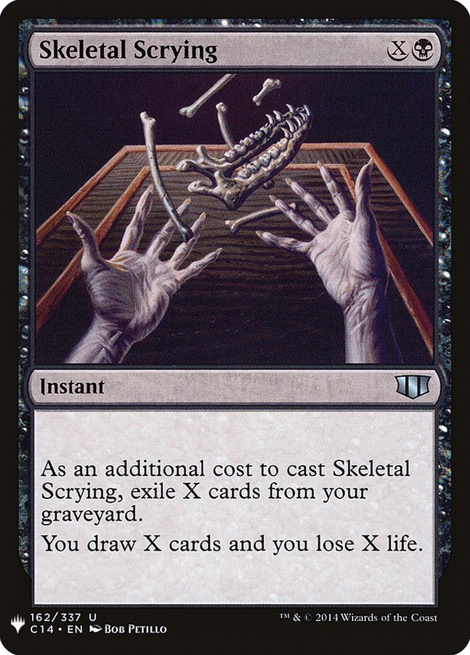 Skeletal Scrying - The List (PLST)
