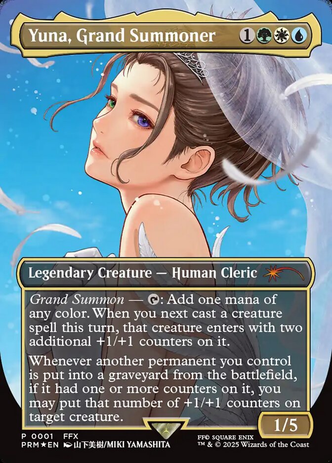 Yuna, Grand Summoner (16) - Wizards Play Network 2025 (PW25)