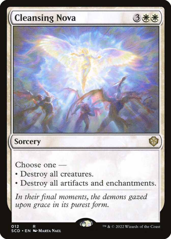 Cleansing Nova (12) - Starter Commander Decks (SCD)