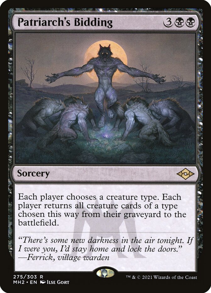 Patriarch's Bidding (275) - Modern Horizons 2 (MH2)