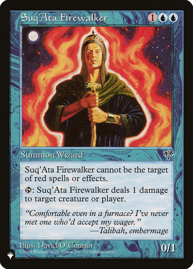 Suq'Ata Firewalker (MIR-94) - The List (PLST)
