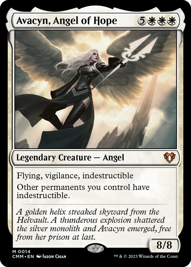 Avacyn, Angel of Hope (14) - Commander Masters (CMM)