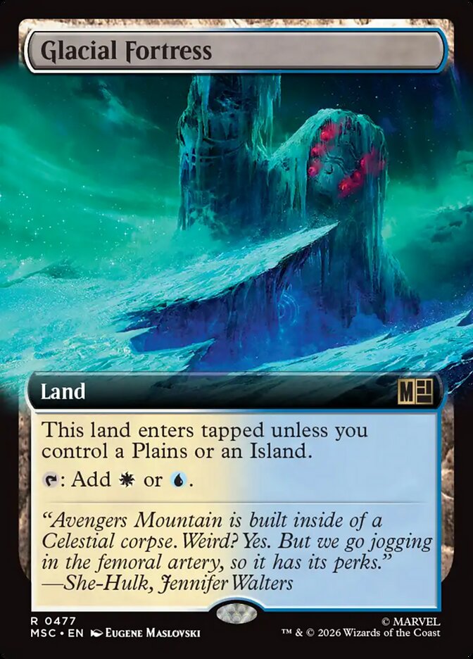 Glacial Fortress (477) - Marvel Super Heroes Commander (MSC)
