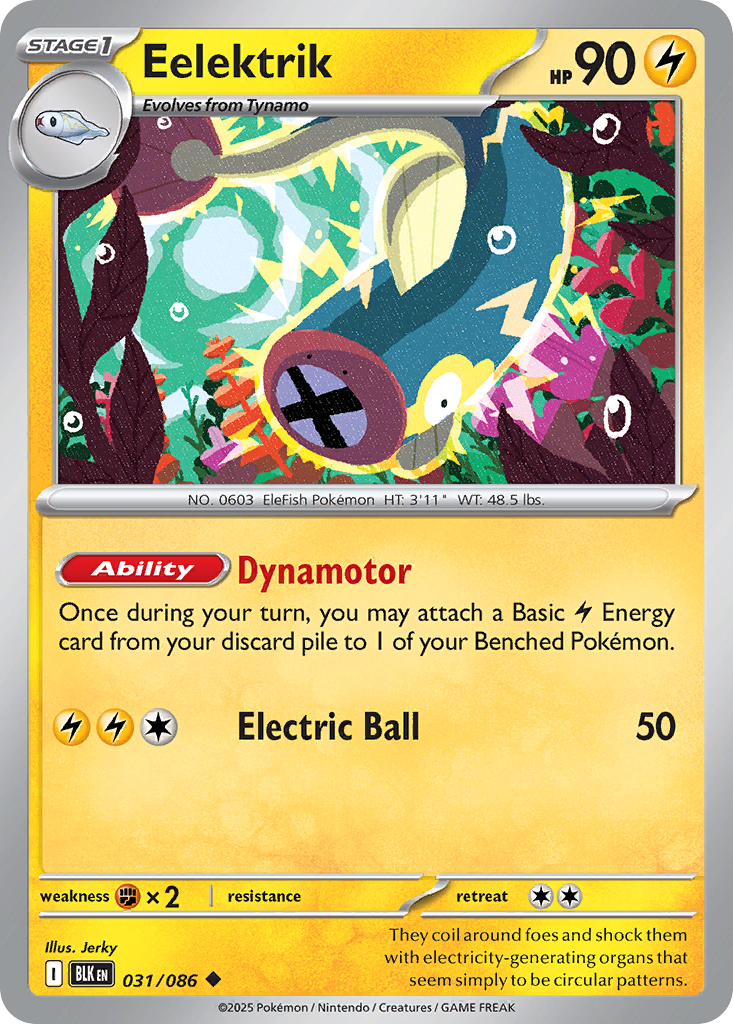 Eelektrik (31/86) - Black Bolt (BLK)