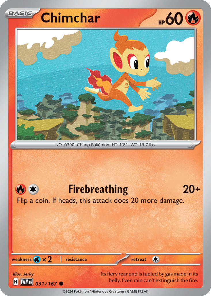 Chimchar (31/167) - Twilight Masquerade (TWM)