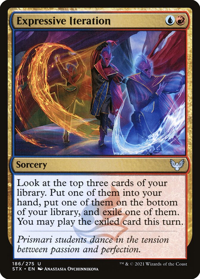 Expressive Iteration (186) - Strixhaven: School of Mages (STX)