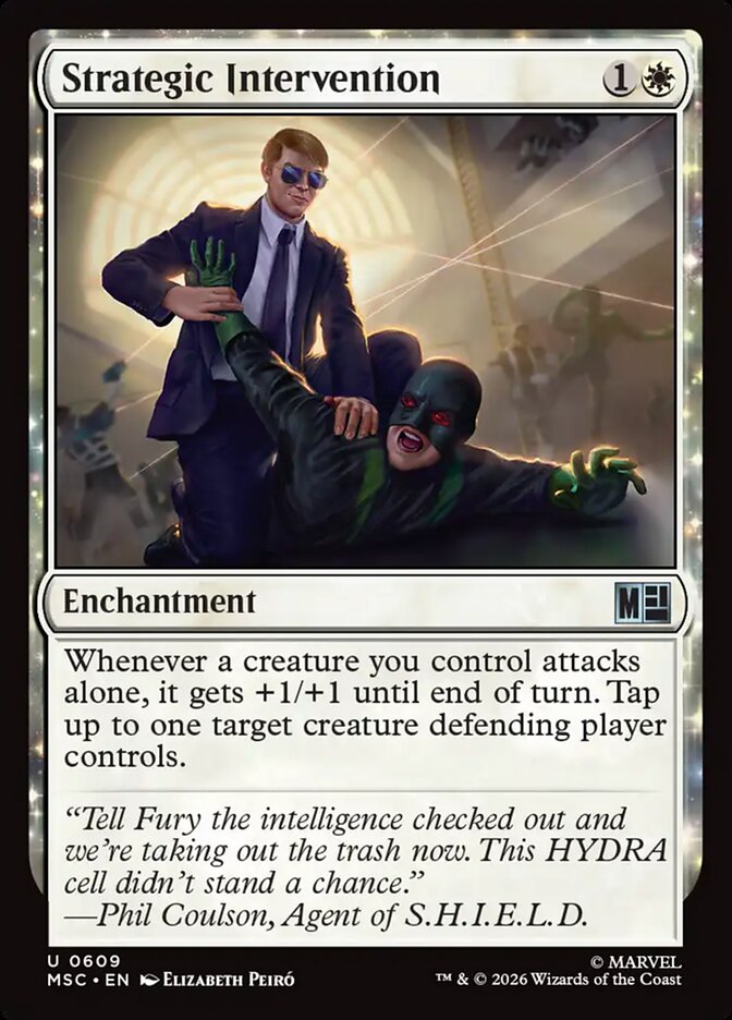 Strategic Intervention (609) - Marvel Super Heroes Commander (MSC)