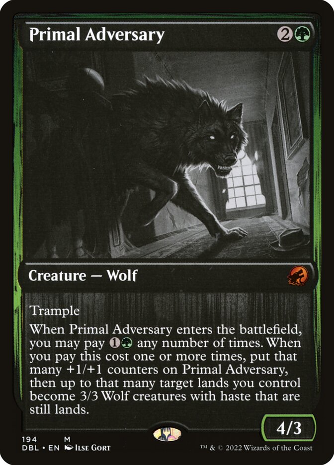 Primal Adversary (194) - Innistrad: Double Feature (DBL)