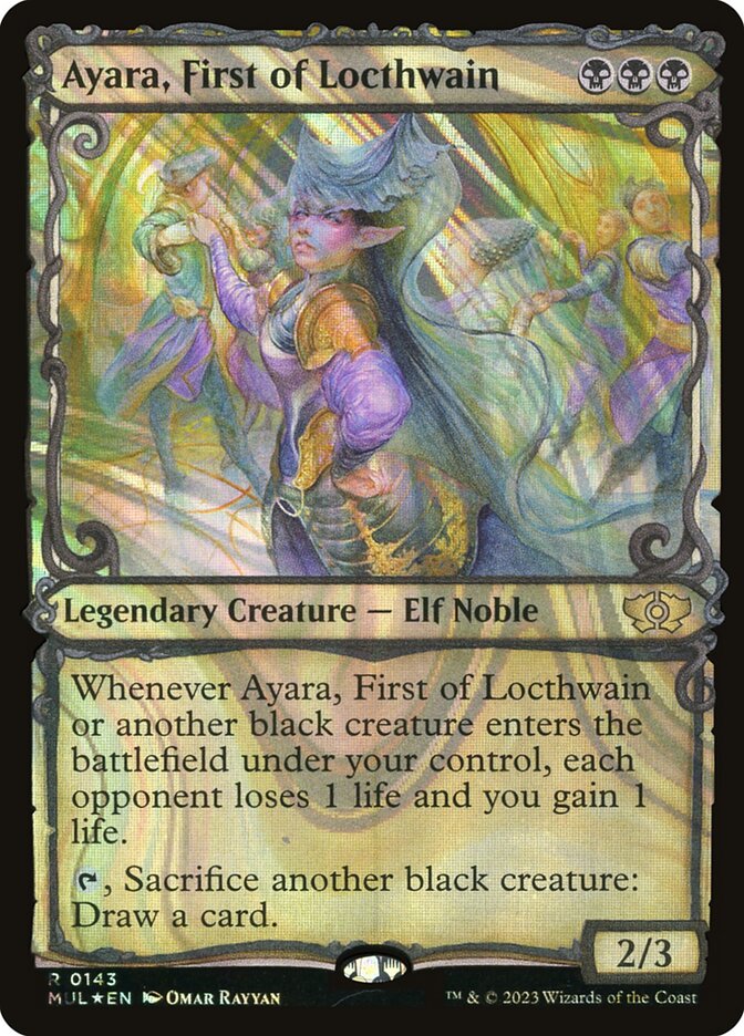 Ayara, First of Locthwain (143) - Multiverse Legends (MUL)
