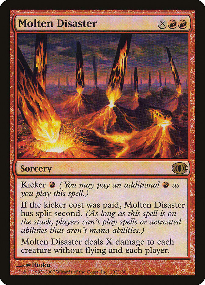 Molten Disaster (102) - Future Sight (FUT)