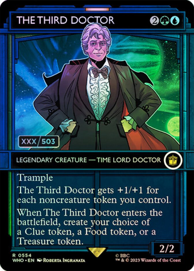 The Third Doctor (554z) - Doctor Who (WHO)