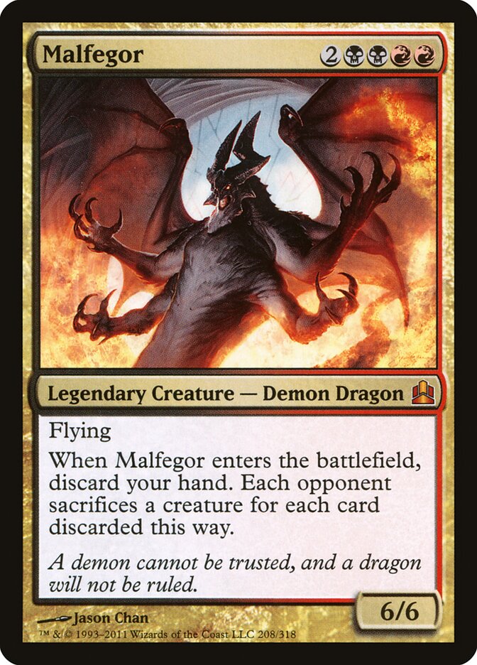 Malfegor (208) - Commander 2011 (CMD)