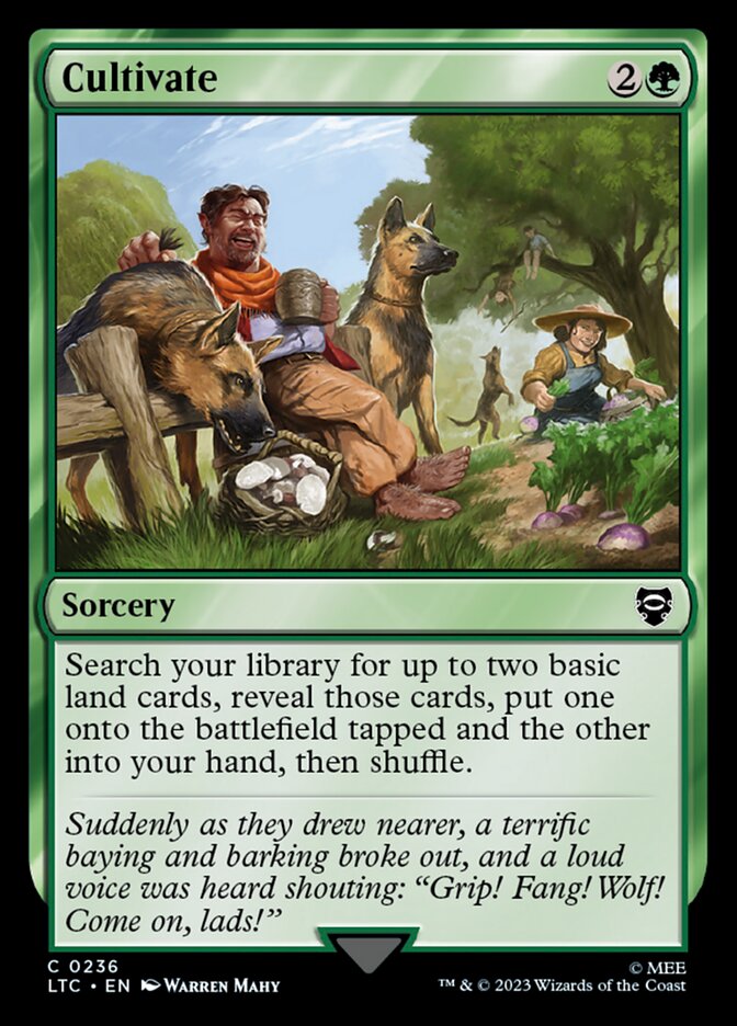 Cultivate (236) - Tales of Middle-earth Commander (LTC)