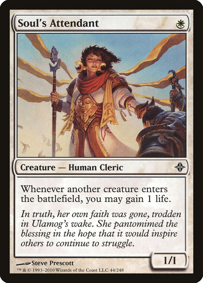 Soul's Attendant (44) - Rise of the Eldrazi (ROE)