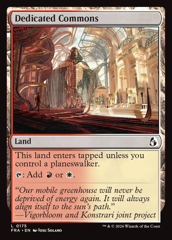 Dedicated Commons (175) - Reality Fracture (FRA)