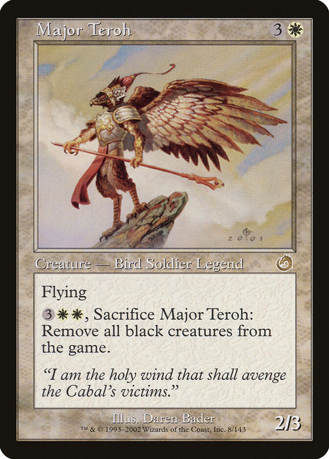 Major Teroh (8) - Torment (TOR)