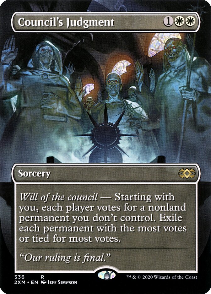 Council's Judgment (336) - Double Masters (2XM)