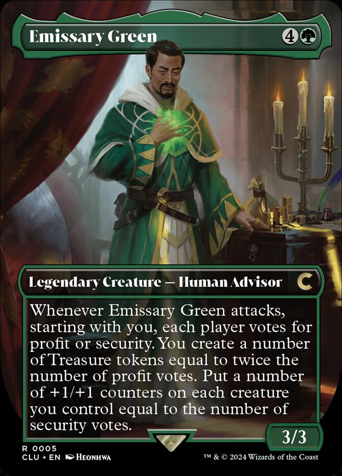 Emissary Green (5) - Ravnica: Clue Edition (CLU)