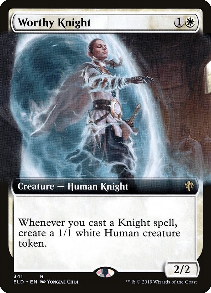 Worthy Knight (341) - Throne of Eldraine (ELD)