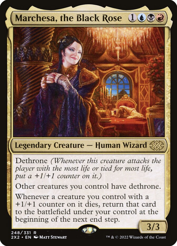 Marchesa, the Black Rose (248) - Double Masters 2022 (2X2)