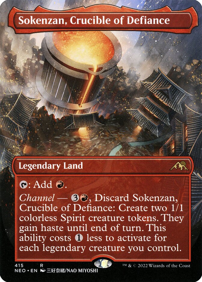 Sokenzan, Crucible of Defiance (415) - Kamigawa: Neon Dynasty (NEO)