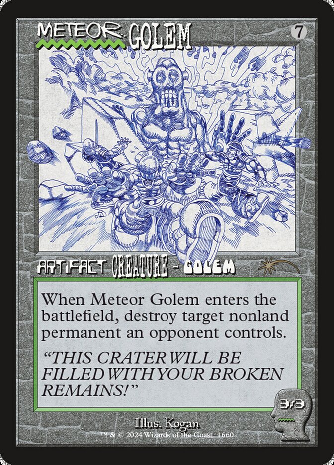 Meteor Golem (1660) - Secret Lair Drop (SLD)