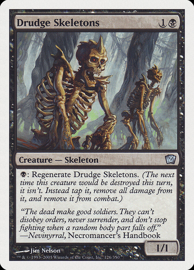 Drudge Skeletons (126) - Ninth Edition (9ED)