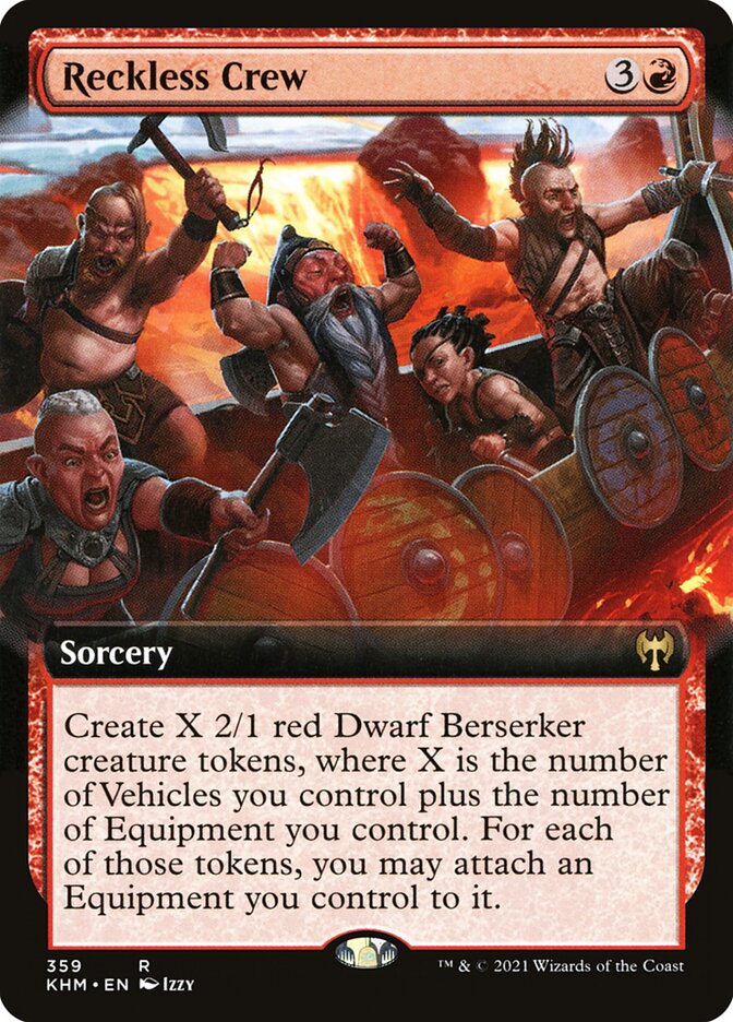 Reckless Crew (359) - Kaldheim (KHM)