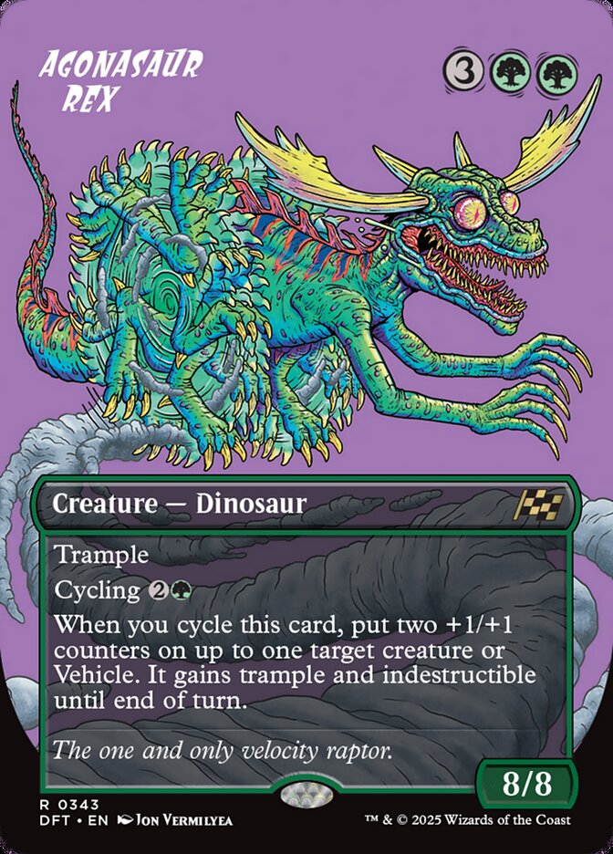 Agonasaur Rex (343) - Aetherdrift (DFT)