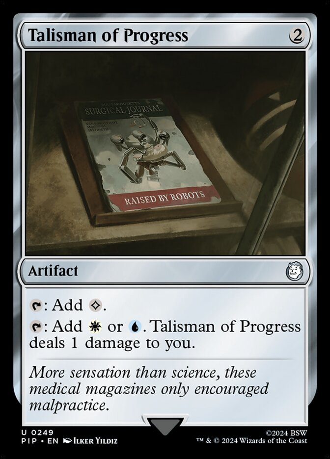 Talisman of Progress - Fallout (PIP)