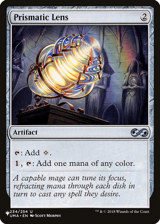 Prismatic Lens (UMA-234) - The List (PLST)
