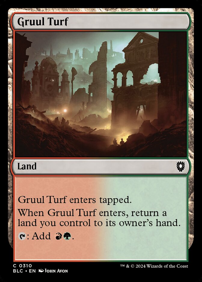 Gruul Turf (310) - Bloomburrow Commander (BLC)